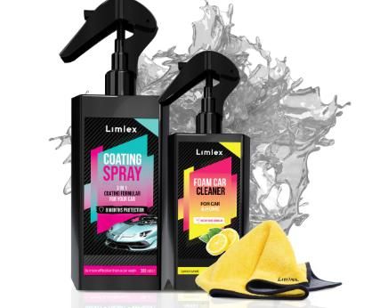 PlatinumShield X German Coating Spray & Foam Cleaner Combo